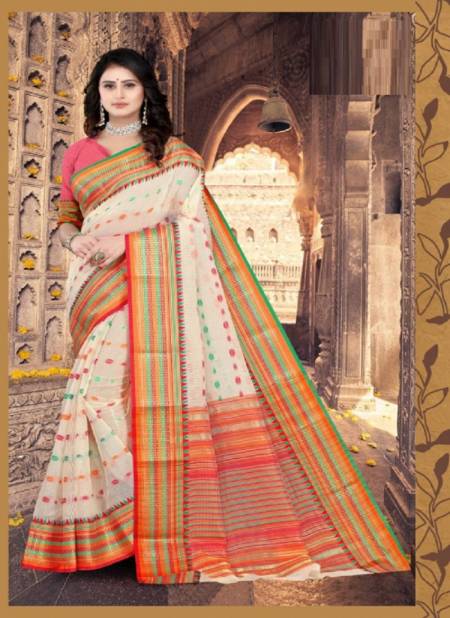 Kanaiya Casual Wear Doriya Latest Fancy Cotton Printed Designer Saree Collection