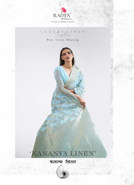 Kananya Linen By Rajtex Linen Occasion Wear Saree Wholesalers In Delhi