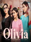 Kanasu Olivia 3 Latest Fancy Designer Heavy Rayon Straight Kurti Collection
