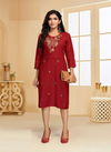 Kanasu Perry Classic Ethnic Wear Heavy Rayon Designer Kurti Collection