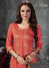 Kanasu Ruhani Straight Latest Designers Festive Wear Embroidery Work Rayon lining  Kurtis Collection