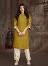 Kanasu Senorita Regular Wear Rayon Designer Kurti With Bottom Collection