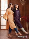 Kanasu Shanaya 3 New Exclusive Ethnic Wear Rayon Kurti With Bottom Collection