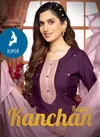 Kanchan By Kaya Roman Silk Designer Kurti With Bottom Dupatta Wholesale Shop In Surat