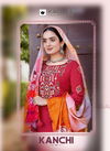 Kanchi By Kadlee Viscose Embroidery Kurti With Bottom Dupatta Wholesale Clothing Distributors In India