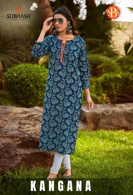 Kangana By Sbs Cameric Cotton Ladies Kurti Wholesale Market In Surat