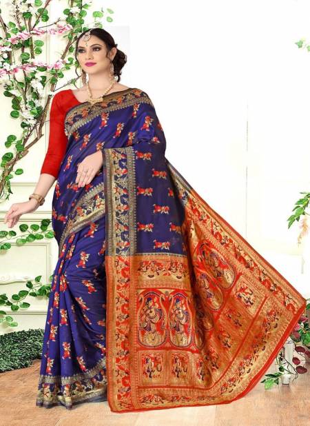 Kanishka 6171 Latest Festive Wear Rich Silk Designer Saree Collection
 Catalog