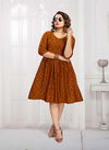 Kannur 3 Rayon Printed Ethnic Wear Designer Anarkali Kurti Collection