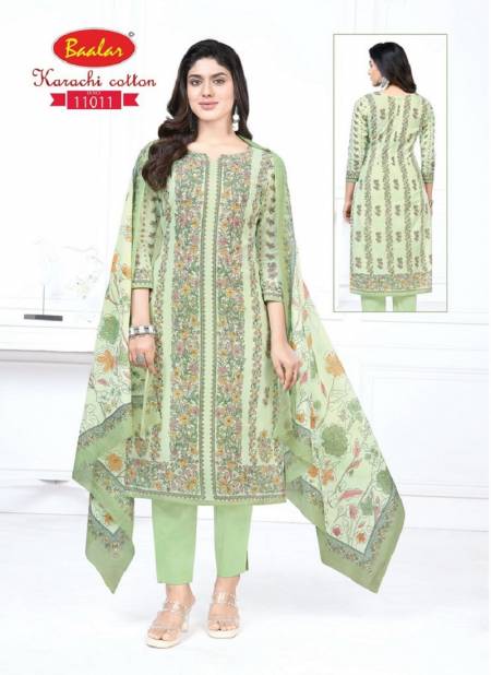 Karachi Cotton Vol 11 By Baalar Printed Karachi Cotton Dress Material Wholesale Shop In Surat Catalog