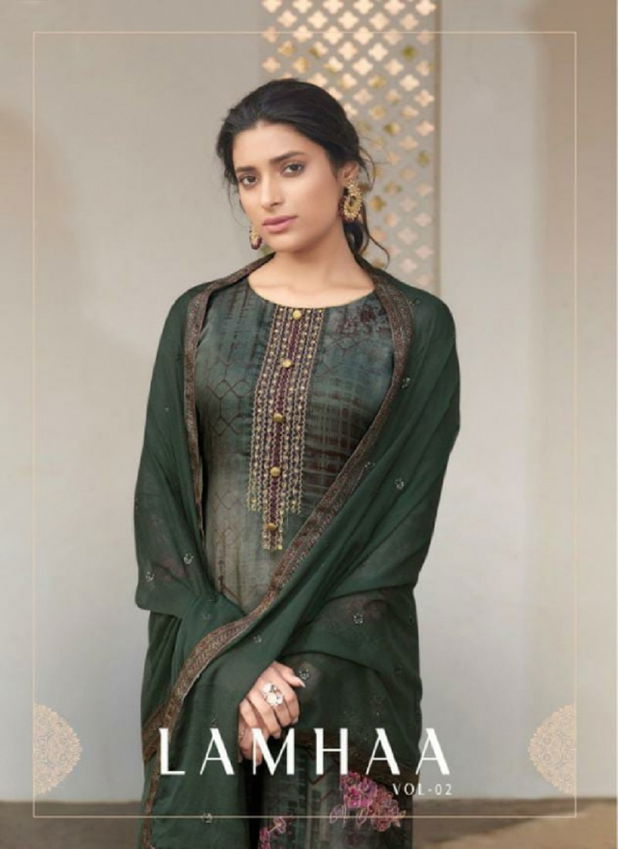 Karma Lamhaa 2 Digital Pure Jam Stain Printed Designer Dress Material Collection
