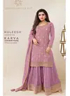 Karva Colour Plus By Vinay Chinon Embroidered Wedding Wear Sharara Suits Wholesale Online
