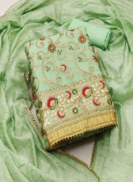 Kashmiri Color Set Matching Dress Material Catalog