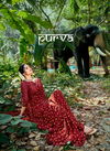 Kashvi Purva Silk Latest fancy Designer Casual Wear Printed Saree Collection
