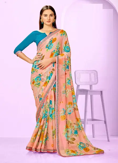 Kashvi Zubaida By Lt Fabric Georgette Sarees Catalog Catalog