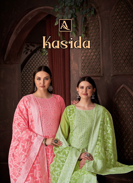 Kasida By Alok Suit Jacquard Dress Material Wholesale Shop In Surat Catalog