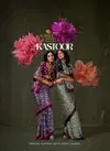 Kastoor By Rajtex Ajrakh Printed Designer Saree Exporters In India
