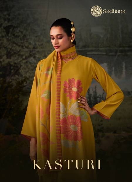 Kasturi By Sadhana Muslin Digital Printed Dress Material Wholesale Shop In Surat Catalog