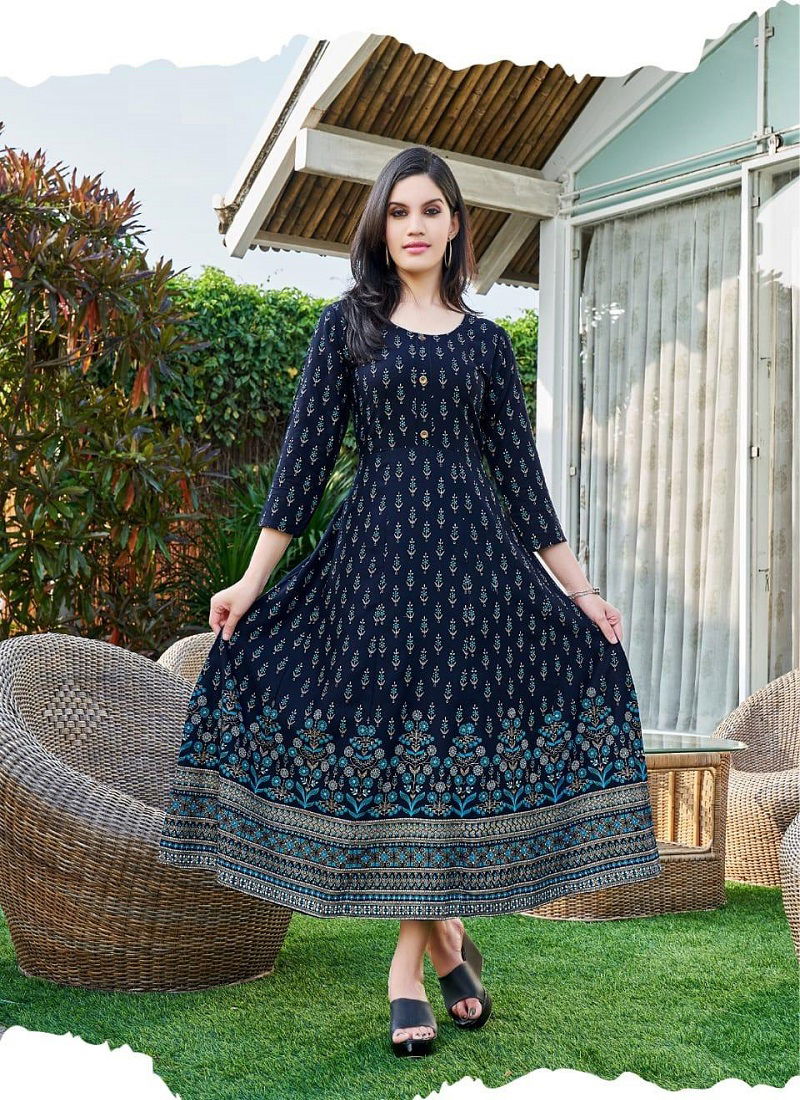 Katrina Hirwa 01-10 Anarkali Kurtis Catalog