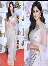 Katrina Kaif Rich Look Latest Heavy Designer Party Wear Stylish Look Saree Collection