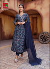 Kavya By Chhaya Kediya Style Neck Long Embroidery Kurti With Bottom Dupatta Wholesale Clothing Suppliers In India