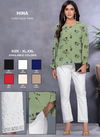 Kavyansika Hina Cotton Lycra Designer Stylish Casual Wear Pant Collection
