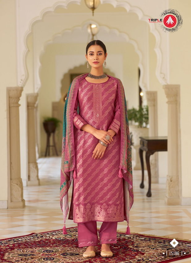 Kaya By Triple Aaa Viscos Muslin Dress Material Suppliers In India