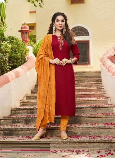 Keeloo Bittu 2 Rayon New Ethnic Wear Latest Kurti Pant With Dupatta Collection Catalog