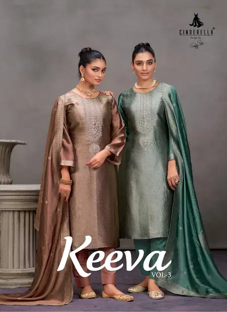 Keeva Vol 3 By Cinderella Banglory Silk Wholesale Salwar Kameez Suppliers In Mumbai
