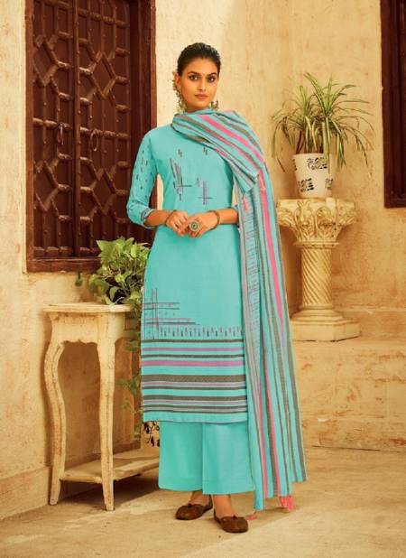 Kesari Alisha Wholesale Printed Cotton Dress Material Catalog Catalog