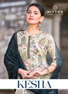 Kesha By Mittoo Rayon Print Embroidery Kurti With Bottom Dupatta Orders In India