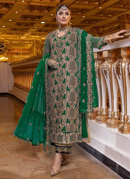 KF 119 Heavy Georgette Pakistani Suits Catalog