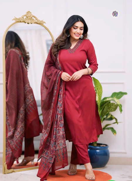 KF 3015 Kalaai Parampara Embroidery Kurti With Bottom Dupatta Orders In India