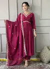 KF 3024 Kalaai CP Vichitra Chanderi Embroidery Kurti With Bottom Dupatta Wholesale Market