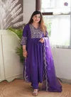 KF 4001 Kalaai Viscose Chanderi Kurti With Bottom Dupatta Suppliers In India