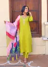 KF 440 Kalaai Rayon Designer Kurti With Bottom Dupatta Wholesale Price In Surat