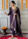 KF 5016 Kalaai Viscose Chanderi Kurti With Bottom Dupatta Suppliers In India