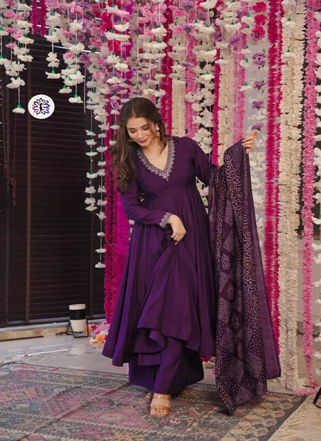 KF 5018 Kalaai Pv Chanderi Embroidery Kurti With Bottom Dupatta Orders In India