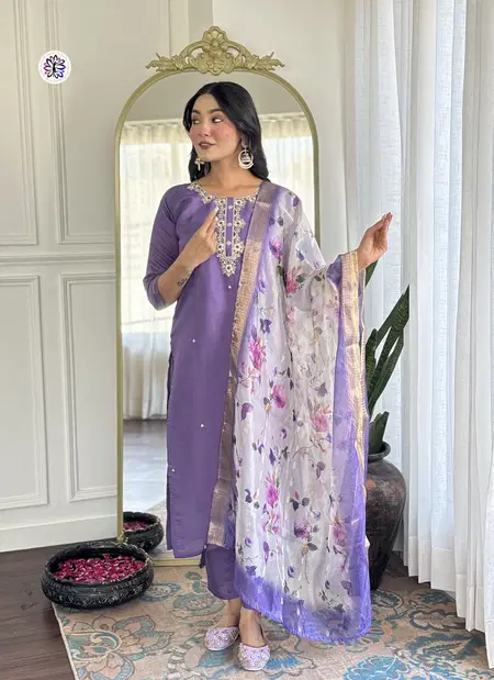 KF 5122 Kalaai Viscose Reyon Embroidery Kurti With Bottom Dupatta Suppliers In India