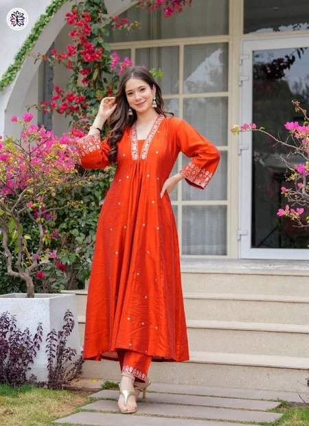 KF 637 Kalaai Viscose Chanderi Kurti With Bottom Dupatta Wholesalers In Surat