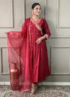 KF Kalaai 3020 Viscose Chanderi Embroidery Kurti With Bottom Dupatta Orders In India