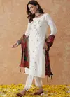 KF Rg Shabnam Designer Embroidery Kurti With Bottom Dupatta Wholesale Shop In Surat