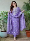KF VI Eva Kalaai Cotton Embroidery Kurti With Bottom Dupatta Wholesale Price In Surat