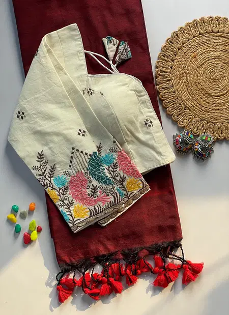Khadi Vol 2 Cotton Casual Wear Saree Wholesale Clothing Suppliers In India
