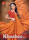 Khusboo 7 fancy Regular Wear vichitra Silk Printed Heavy Latest Designer Sarees Collection
