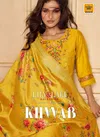 Khwab By Lily And Lali Viscose Top Bottom With Dupatta Exporters In India