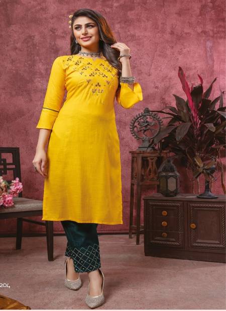 Kiana Bindia 2 Designer Casual Wear Rayon Fancy Kurti With Bottom Collection Catalog