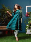 Kiana Sizzle 2 Occasion Wear Designer Cotton Gold Print Kurti With Bottom Collection