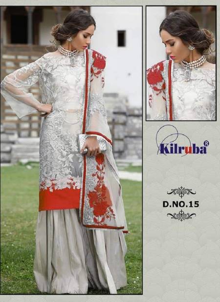 Kilruba Hit Latest Heavy Worked Colours Heavy Worked Net Festive Wear Designer Salwar Suit Collection  Catalog