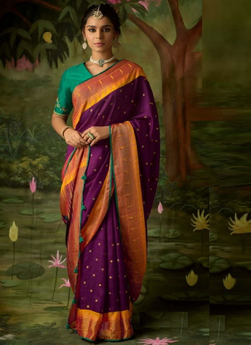 Kimaro Meera Paithani Hits New Exclusive Wear Soft Brasso Silk Saree Collection 