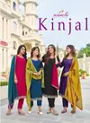 Kinjal By Aanchi Vichitra Silk Kurti With Bottom Dupatta Exporters In India